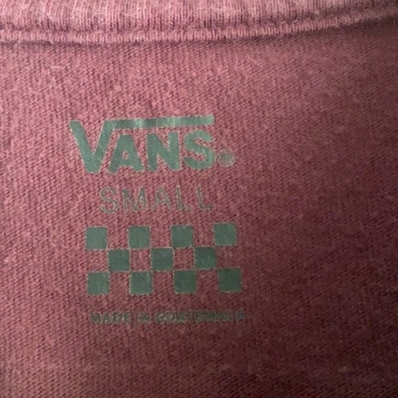 Vans floral tee Sz S - Picture 4 of 4